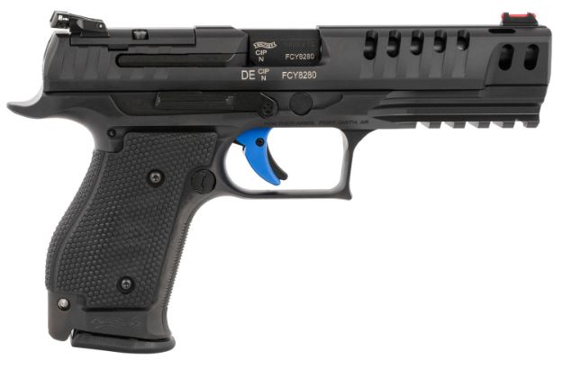 Picture of Walther Arms Ppq Q5 Match 9Mm Luger 5" 15+1 Black Black Ported Steel Slide Black Wraparound Ergonomic Grip 