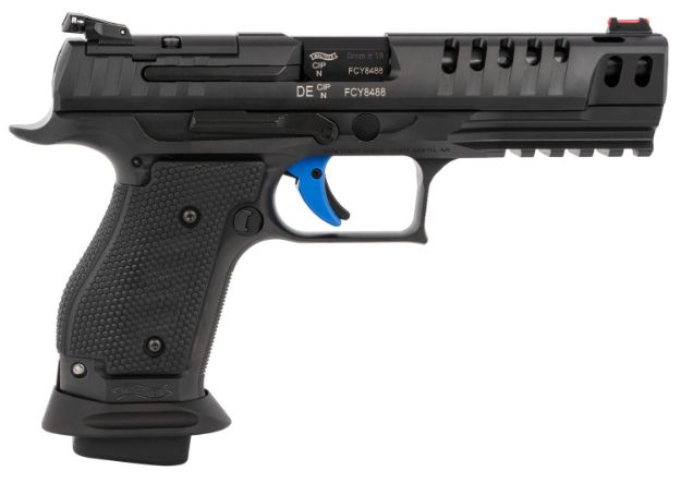 Picture of Walther Arms Ppq Q5 Match 9Mm Luger 5" 17+1 Black Black Ported Steel Slide Black Wraparound Ergonomic Grip 