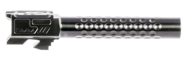 Picture of Zev Optimized Match Replacement Barrel 9Mm Luger 4.49" Black Dlc Finish 416R Stainless Steel Material With Dimples For Glock 17 Gen1-4 