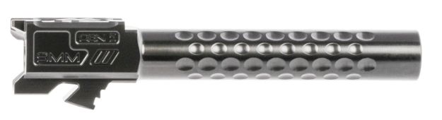 Picture of Zev Optimized Match Replacement Barrel 9Mm Luger 4.49" Black Dlc Finish 416R Stainless Steel Material With Dimples For Glock 17 Gen5 