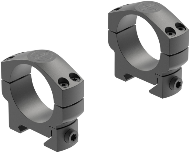 Picture of Leupold Mark 4 Scope Ring Set Picatinny Rail Medium 34Mm Tube Matte Black Aluminum 