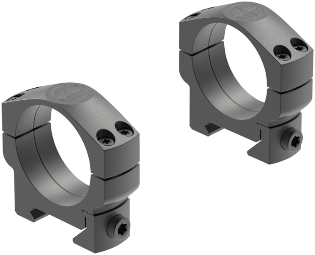 Picture of Leupold Mark 4 Scope Ring Set Picatinny Rail Medium 35Mm Tube Matte Black Aluminum 