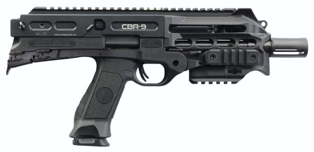 Picture of Chiappa Firearms Cbr-9 Black Rhino 9Mm Luger 9" 18+1, Black, No Brace 