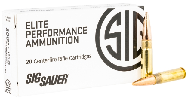 Picture of Sig Sauer Elite Performance 300 Blackout 125 Gr Full Metal Jacket (Fmj) 20 Per Box/25 Cs 