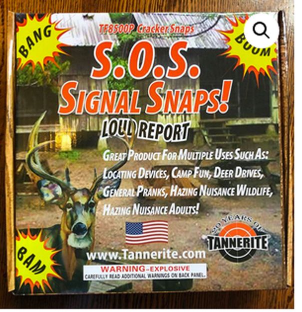 Picture of Tannerite S.O.S. Signal Snaps Impact Enhancement Explosion 480 Snaps 