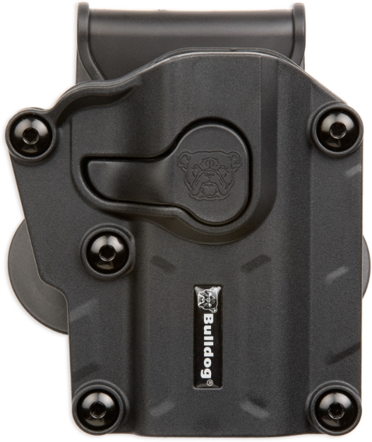 Picture of Bulldog Max Multi Fit Owb Black Polymer Paddle Fits Sig P250/P320 Fits S&W M&P 9/40/45 Fullsize Right Hand 