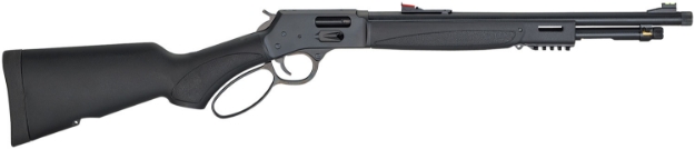 Picture of Henry Big Boy X Model 45 Colt (Lc) 7+1 17.40" Blued 17.40" Round Barrel Blued Steel Black Right Hand 