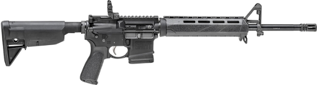 Picture of Springfield Armory Saint 5.56X45mm Nato 16" 10+1 Black Hard Coat Anodized Rec Black Trinity Force Breach Blade Stock Black Bravo Mod 3 Grip Right Hand With M-Lok Handguard 