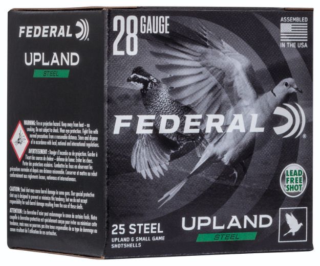 Picture of Federal Upland Field & Range 28 Gauge 2.75" 5/8 Oz 1350 Fps 6 Shot 25 Bx/10 Cs 