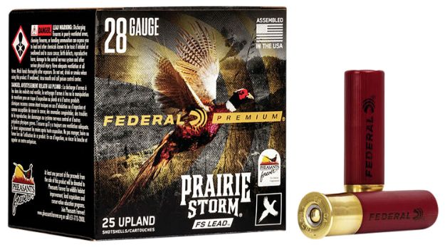 Picture of Federal Premium Prairie Storm Fs 28 Gauge 2.75" 13/16 Oz 1300 Fps 6 Shot 25 Bx/10 Cs 