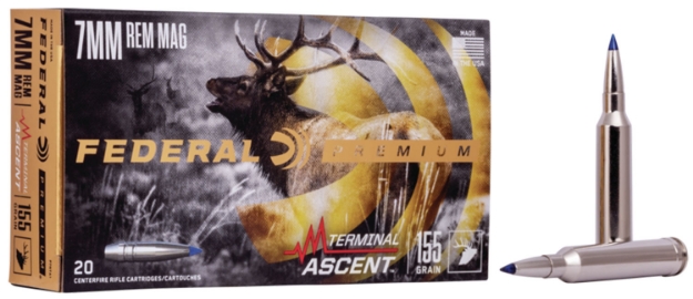 Picture of Federal Premium Terminal Ascent 7Mm Rem Mag 155 Gr Terminal Ascent 20 Per Box/ 10 Cs 