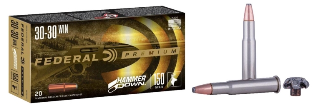 Picture of Federal Premium Hammerdown 30-30 Win 150 Gr Bonded Soft Point 20 Per Box/ 10 Cs 