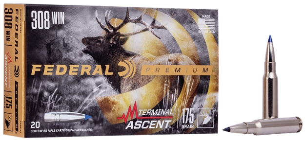 Picture of Federal Premium Terminal Ascent 308 Win 175 Gr Terminal Ascent 20 Per Box/ 10 Cs 