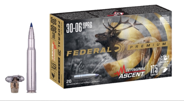 Picture of Federal Premium Terminal Ascent 30-06 Springfield 175 Gr Terminal Ascent 20 Per Box/ 10 Cs 