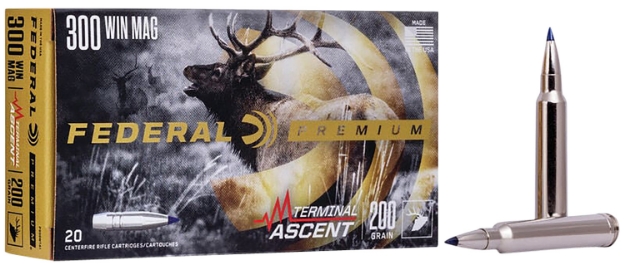 Picture of Federal Premium Terminal Ascent 300 Win Mag 200 Gr Terminal Ascent 20 Per Box/ 10 Cs 