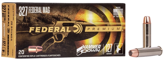 Picture of Federal Premium Hammerdown 327 Federal Mag 127 Gr Bonded Hollow Point 20 Per Box/ 10 Cs 