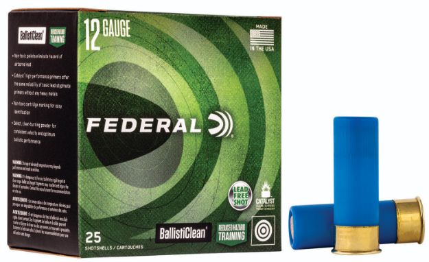 Picture of Federal Ballisticlean Law Enforcement 12 Gauge 2.75" Slug Shot 25 Per Box/ 10 Cs 