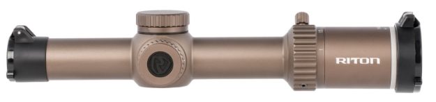 Picture of Riton Optics 3 Tactix Flat Dark Earth 1-8X24mm 30Mm Tube Illuminated Ot Reticle 