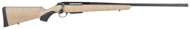 Picture of Tikka T3x Lite 270 Wsm Caliber With 3+1 Capacity, 24.30" Barrel, Black Metal Finish & Black Webbed Tan Roughtech Stock Right Hand (Full Size) 