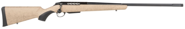 Picture of Tikka T3x Lite 300 Wsm Caliber With 3+1 Capacity, 24.30" Barrel, Black Metal Finish & Black Webbed Tan Roughtech Stock Right Hand (Full Size) 