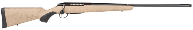 Picture of Tikka T3x Lite 6.5 Creedmoor Caliber With 3+1 Capacity, 24.30" Barrel, Black Metal Finish & Black Webbed Tan Roughtech Stock Right Hand (Full Size) 