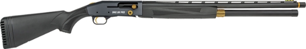 Picture of Mossberg 940 Jm Pro 12 Gauge With 24" Matte Blued Barrel, 3" Chamber, 9+1 Capacity, Tungsten Gray Metal Finish & Black Synthetic Stock Right Hand (Full Size) 