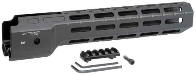 Picture of Midwest Industries Combat Ruger Pc9 M-Lok Handguard Black Hardcoat Anodized 6061-T6 Aluminum 12" 