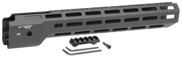 Picture of Midwest Industries Combat Ruger Pc9 M-Lok Handguard Black Hardcoat Anodized 6061-T6 Aluminum 14" 