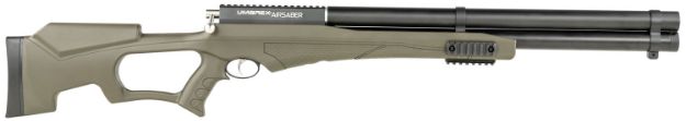 Picture of Umarex Usa Air Saber Pcp Umarex Straight Flight Technology Arrows 1Rd Black Green Fixed Thumbhole Stock 