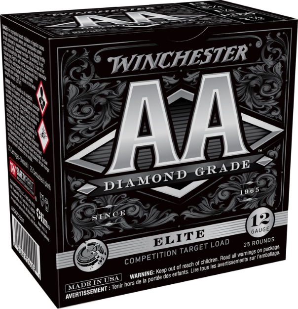 Picture of Winchester Ammo Aa Diamond Grade 12 Gauge 2.75" 1 1/8 Oz 1250 Fps 7 Shot 25 Bx/10 Cs 