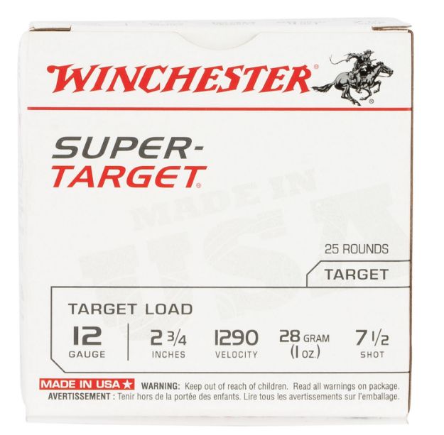 Picture of Winchester Ammo Super-Target Light Target 12 Gauge 2.75" 1 Oz 1290 Fps 7.5 Shot 25 Bx/10 Cs 