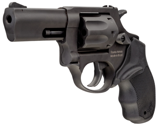 Picture of Taurus 2-942M031ul 942 Ultra-Lite 22 Wmr Caliber With 3" Matte Black Finish Barrel, 8Rd Capacity Matte Black Finish Cylinder, Black Anodized Finish Aluminum Frame & Finger Grooved Black Polymer Grip 