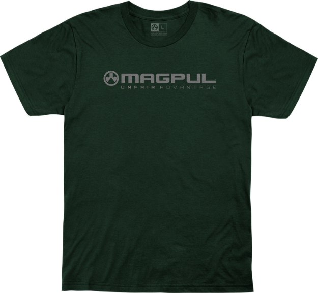 Picture of Magpul Unfair Advatange Forest Green Cotton Short Sleeve Small 