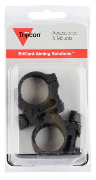 Picture of Trijicon Scope Ring Set Picatinny Rail 1" Black Hardcoat Anodized Aluminum 