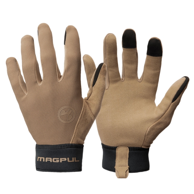 Picture of Magpul Technical 2.0 Gloves Coyote Touchscreen Synthetic/Suede Small 