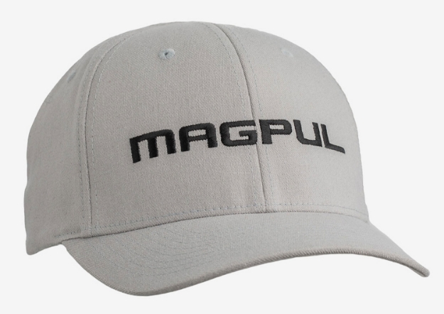 Picture of Magpul Wordmark Stretch Fit Gray Adjustable Snapback S/M Fitted 