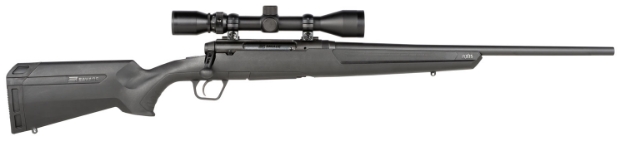 Picture of Savage Arms Axis Xp Compact 6.5 Creedmoor 4+1 20", Matte Black Barrel/Rec, Synthetic Stock, Includes Weaver 3-9X40mm Scope 