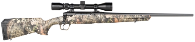 Picture of Savage Arms Axis Xp Compact 6.5 Creedmoor 4+1 20", Matte Black Barrel/Rec, Mossy Oak Break-Up Country Synthetic Stock, Includes Weaver 3-9X40mm Scope 