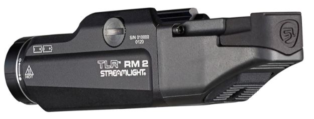 Picture of Streamlight Tlr Rm 2 Weapon Light For Long Gun 1000 Lumens Output White Led Light 200 Meters Beam 1913 Picatinny Rail Mount Black Anodized Aluminum 