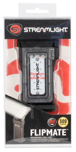 Picture of Streamlight Flipmate Worklight Black 200/240/400/500 Lumens White Led Aluminum 