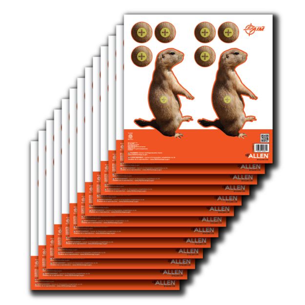 Picture of Ez-Aim High-Quality Prairie Dog Paper Hanging 8" X 8" Multi-Color 13 Pk 