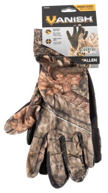 Picture of Vanish Hunting Gloves Mossy Oak Break-Up Country Touchscreen Spandex Osfa 