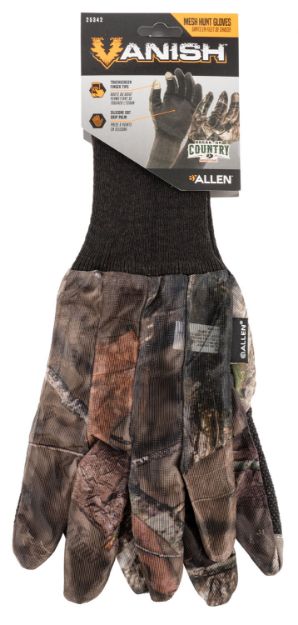 Picture of Vanish Hunting Gloves Mossy Oak Break-Up Country Touchscreen Mesh Osfa 