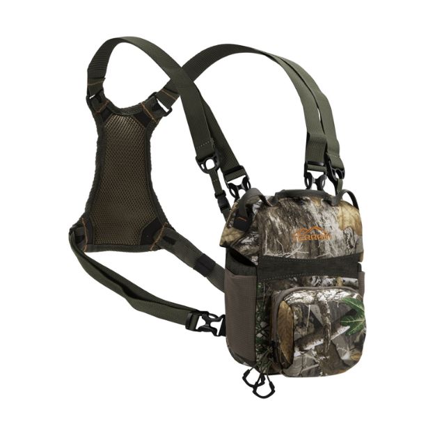 Picture of Terrain Mesa Deluxe Bino Pack Realtree Edge Back Harness Magnetic Closure 