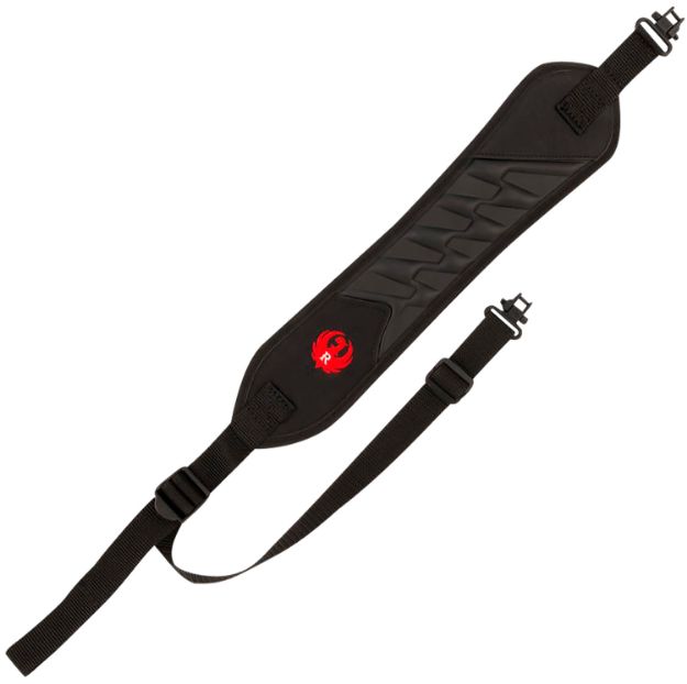 Picture of Ruger Summit Ultralite Molded Sling Adjustable Black Neoprene, Foam Padded, Swivel Hardware 3.75"X20.25" 