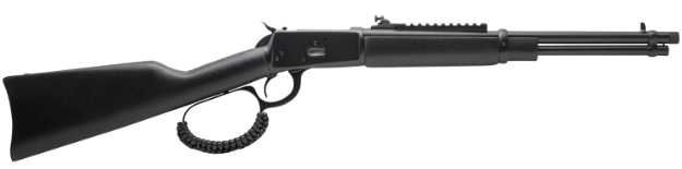 Picture of Rossi R92 38 Special +P Or 357 Mag Caliber With 8+1 Capacity, 16.50" Round Barrel, Triple Black Cerakote Metal Finish & Black Synthetic Stock Right Hand (Full Size) 