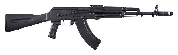 Picture of Kalashnikov Usa Kr-103 7.62X39mm 30+1 16.33" Chrome-Lined Black Nitride Barrel W/Muzzle Brake, Forged Trunnion, Side Optic Rail, Black Polymer Grip, Includes 1 30Rd Magazine 