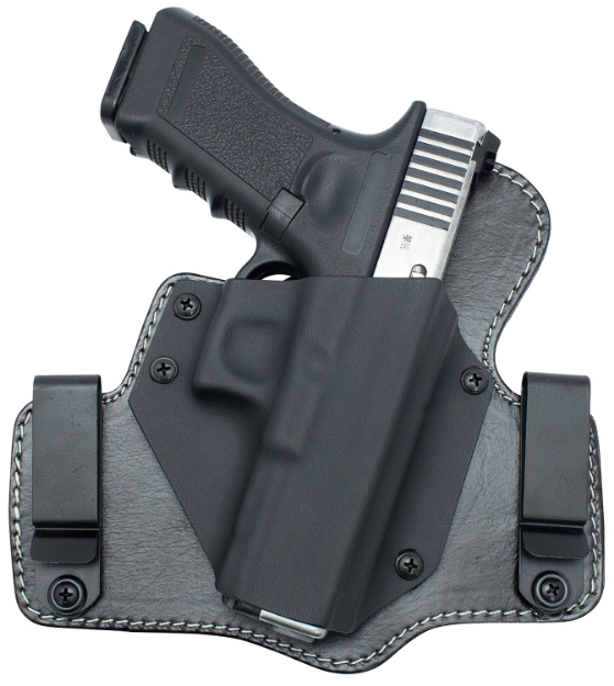 Picture of Tx 1836 Kydex Texas Partner Iwb/Owb Black Kydex/Leather Belt Clip Fits Sig P365 Right Hand 