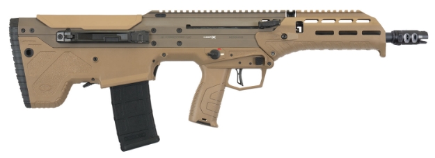 Picture of Desert Tech Mdrx 5.56X45mm Nato 20+1 16.12" Black Steel Threaded Barrel, Flat Dark Earth Receiver, Flat Dark Earth Fixed Bullpup Stock & Fde Polymer Grip, Ambidextrous 