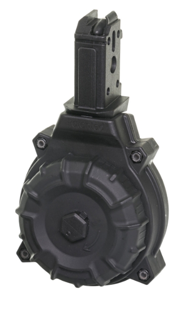 Picture of Promag Standard Black Drum 50Rd For 9Mm Luger Cz Scorpion 